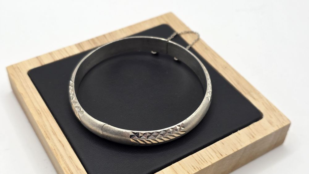 Srebrna Bransoletka Srebro Próba 925 Biżuteria Używana