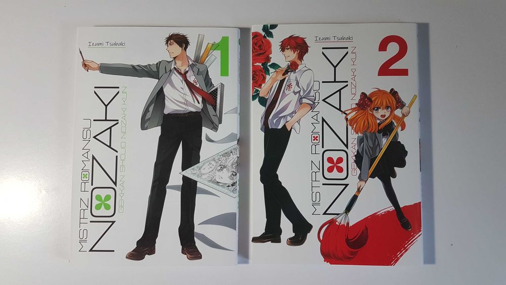 Manga Mistrz Romansu Nozaki tomy 1-2 Nowe