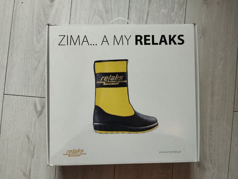 Buty Relaks – ciepłe, idealne na zimę