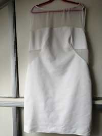 Biała sukienka Zara rozmiar M
