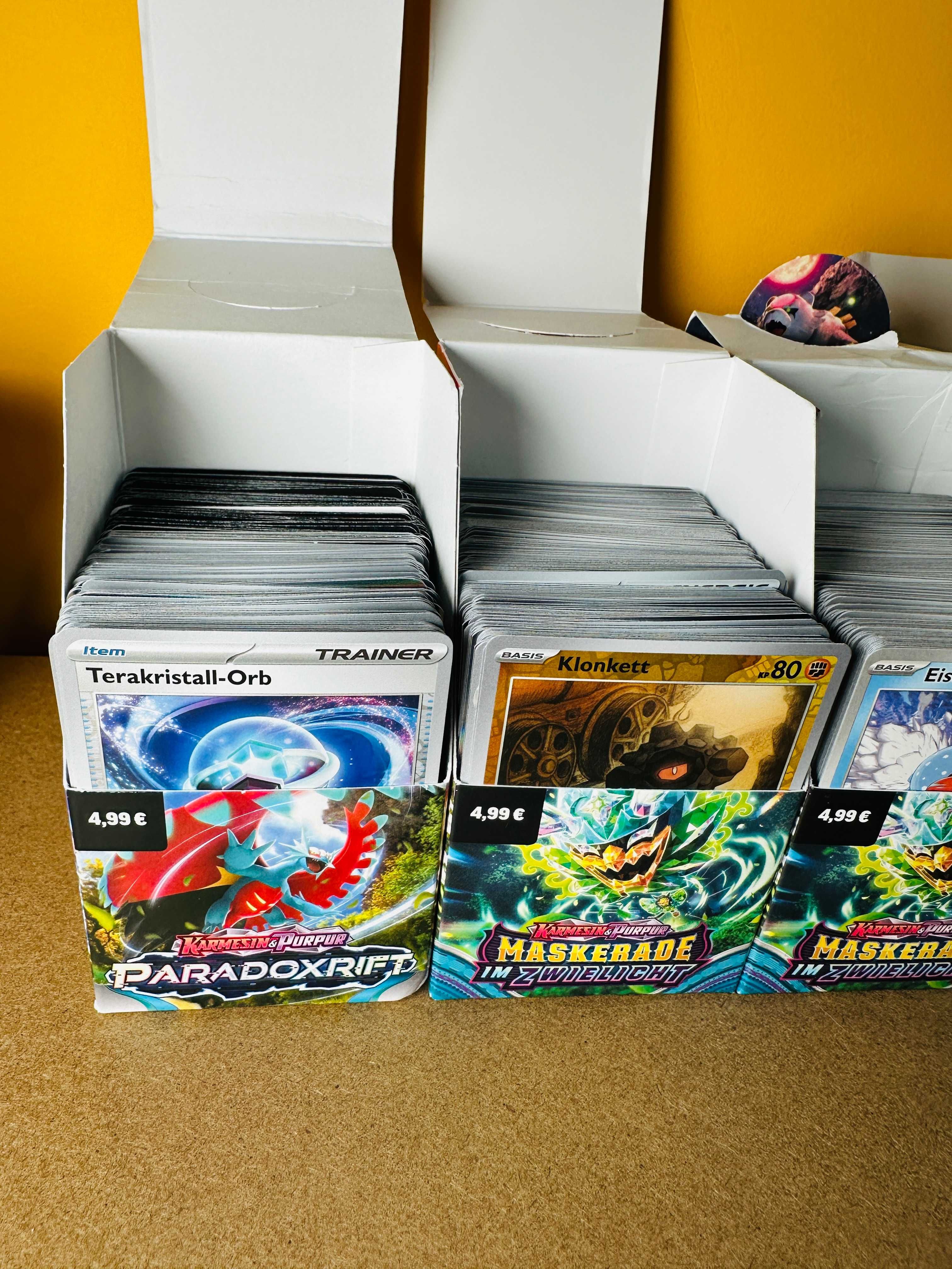 Bulk Pokemon TCG - 1500 sztuk - karty NIEMIECKIE - Oryginalne - Zestaw