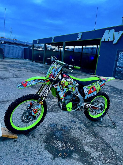 Kawasaki kx250f кросовий