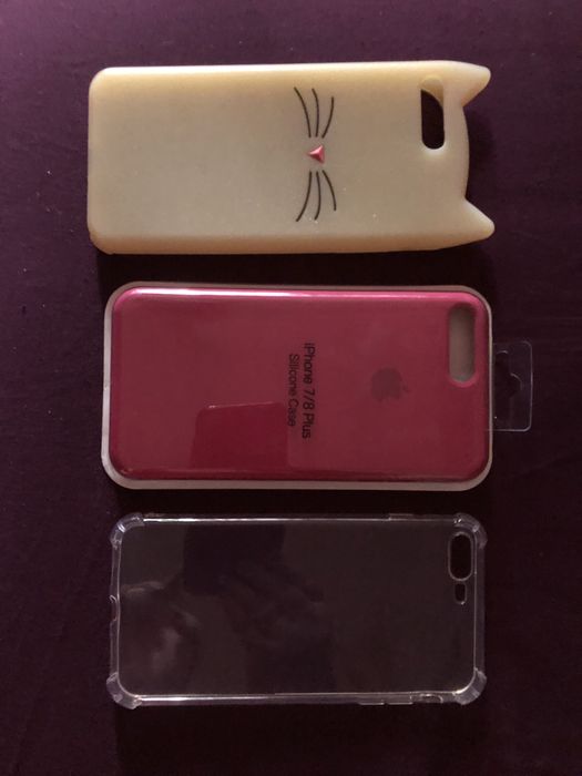 Чехлы новые, для   IPhone 8 Plus/7 Plus, 3 шт.