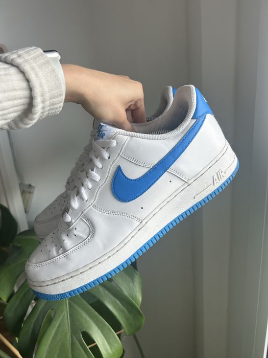 Buty Nike Air Force 1 Low 07 White photo Blue w rozmiarze 44!
