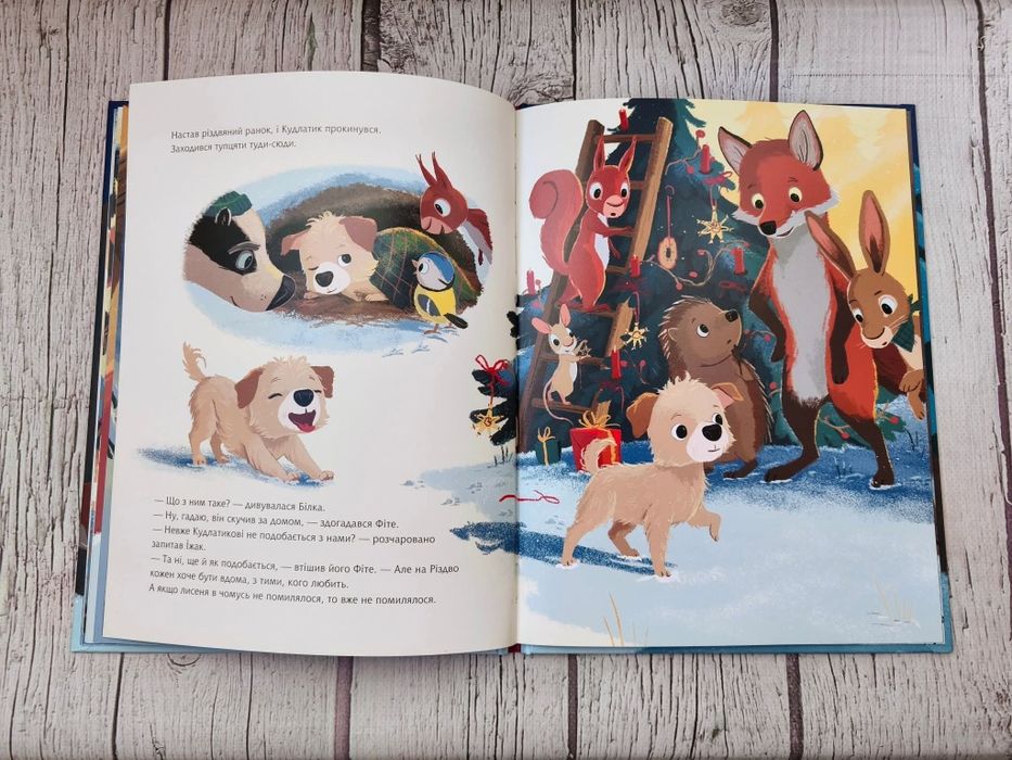 Комплект дитячих книг Кудлате диво, Маленький та великий подарунок