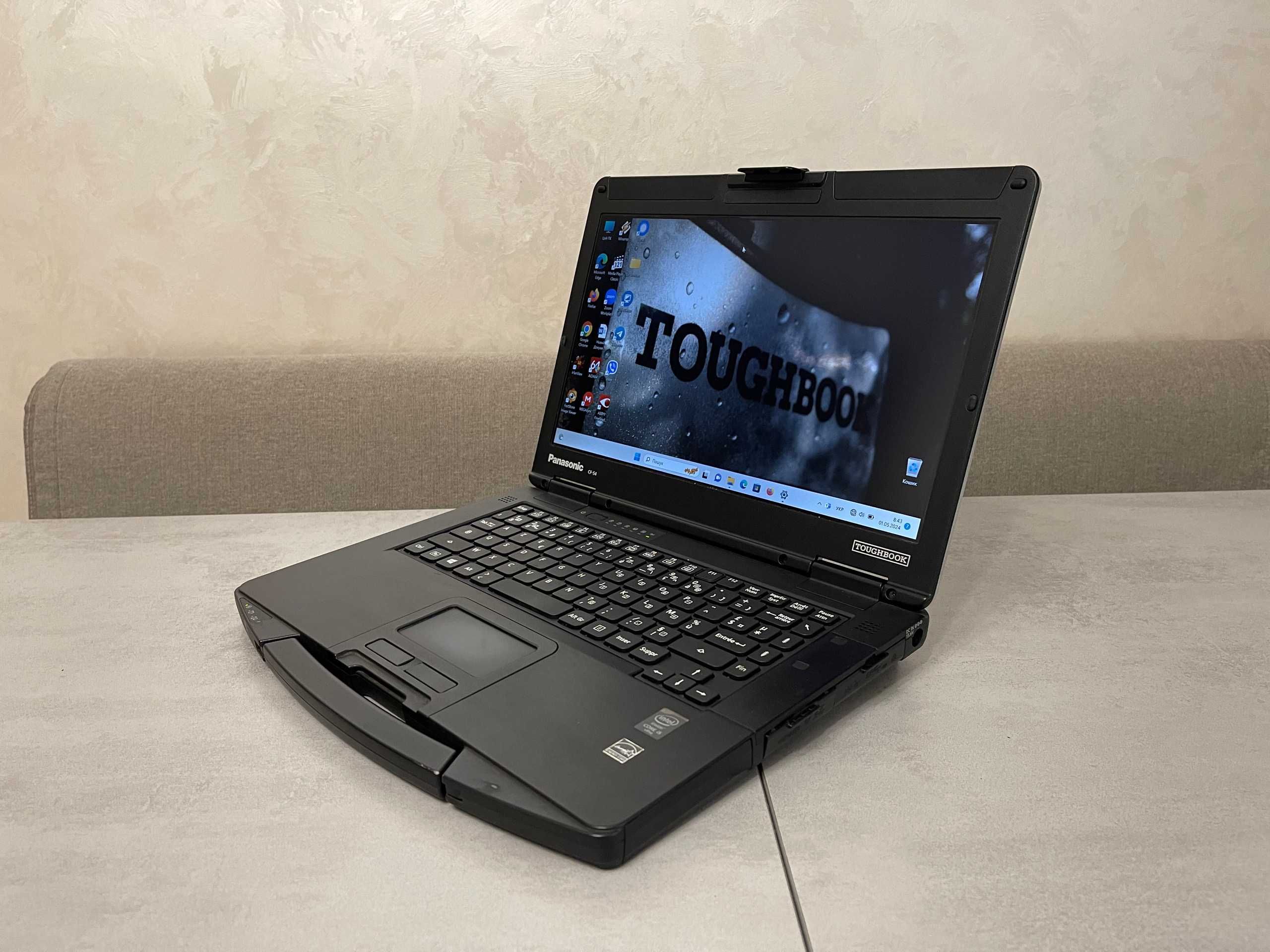 Ноутбук Panasonic Toughbook CF-54, 14" FHD IPS i5-5300U 16GB 256GB SSD