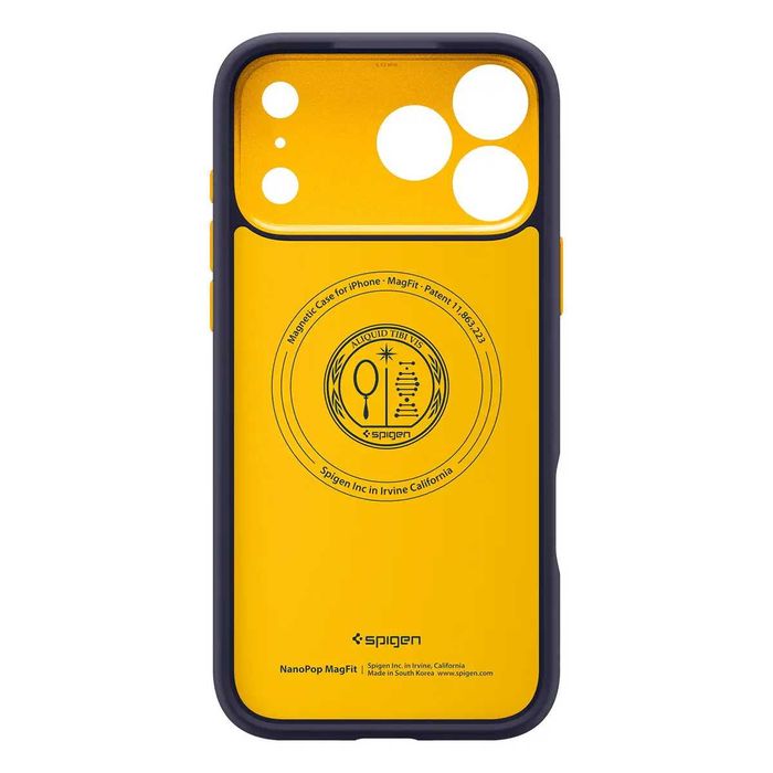 Чехол Spigen Nano Pop MagFit для iPhone 17 Pro Blueberry Navy