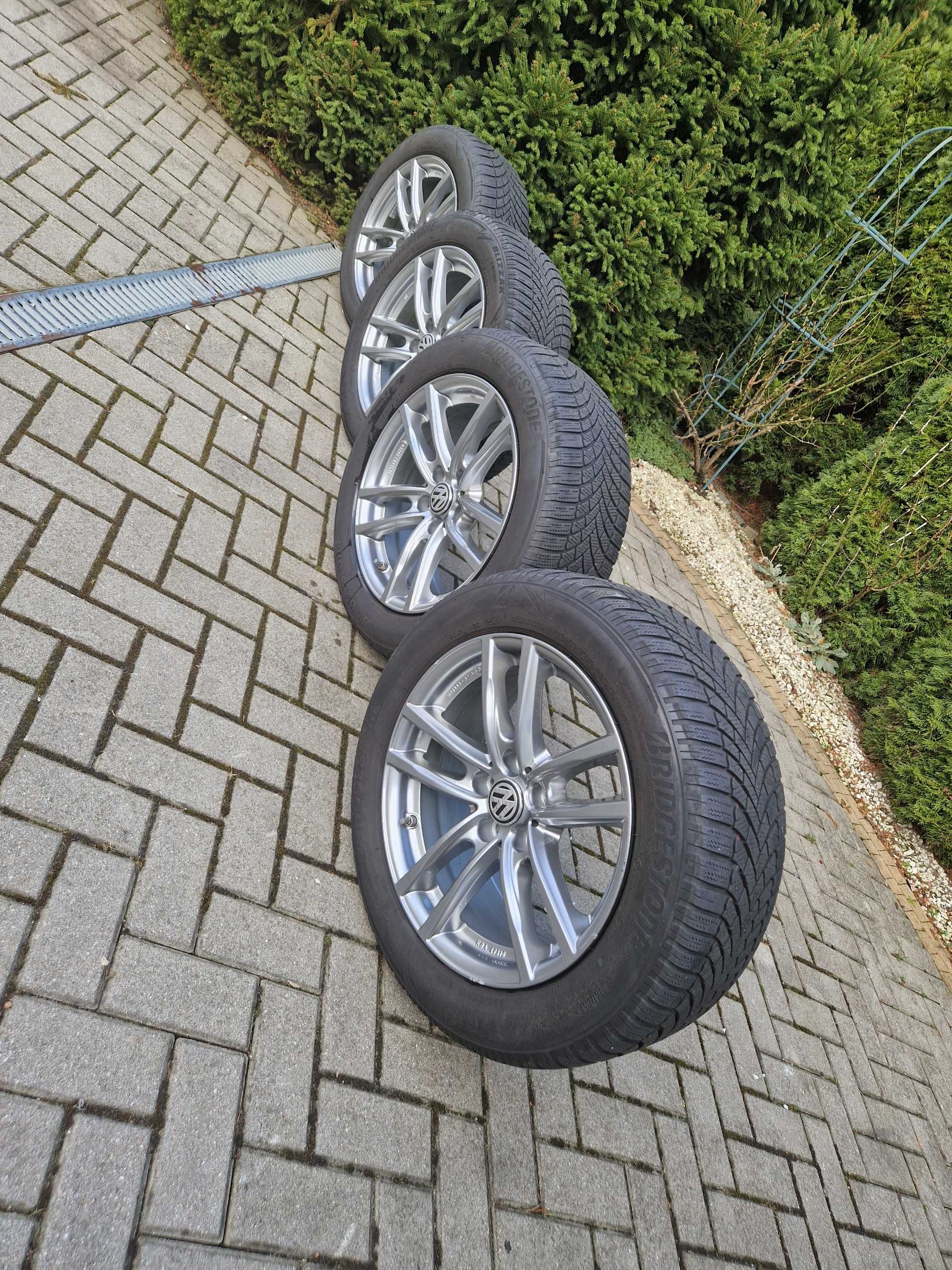 Felgi aluminiowe Koła volkswagen audi  17"5x112 opony gratis