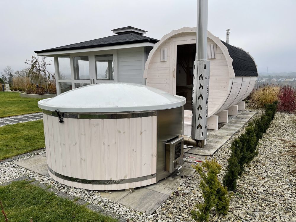 Balia ogrodowa bania jacuzzi