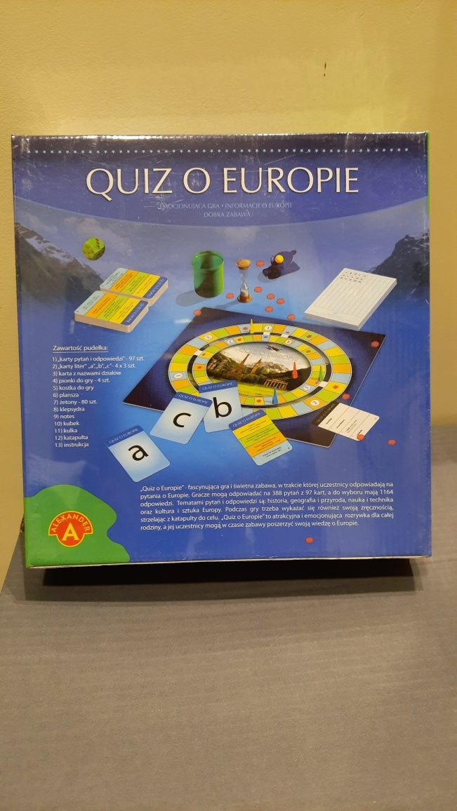 Gra "Quiz o Europie"