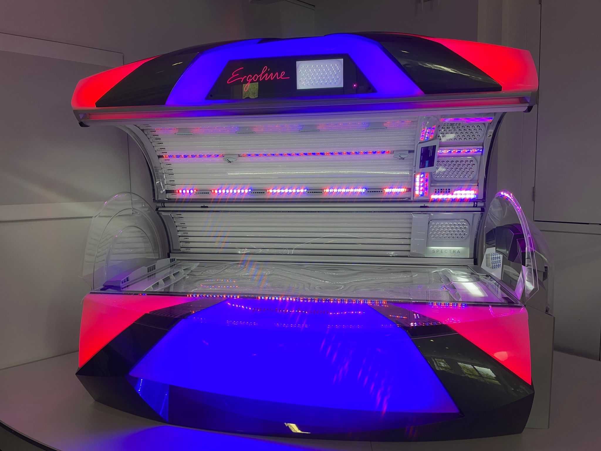 Solarium Ergoline Prestige  Fusion SPECTRA 2023 Z nowymi Lampami