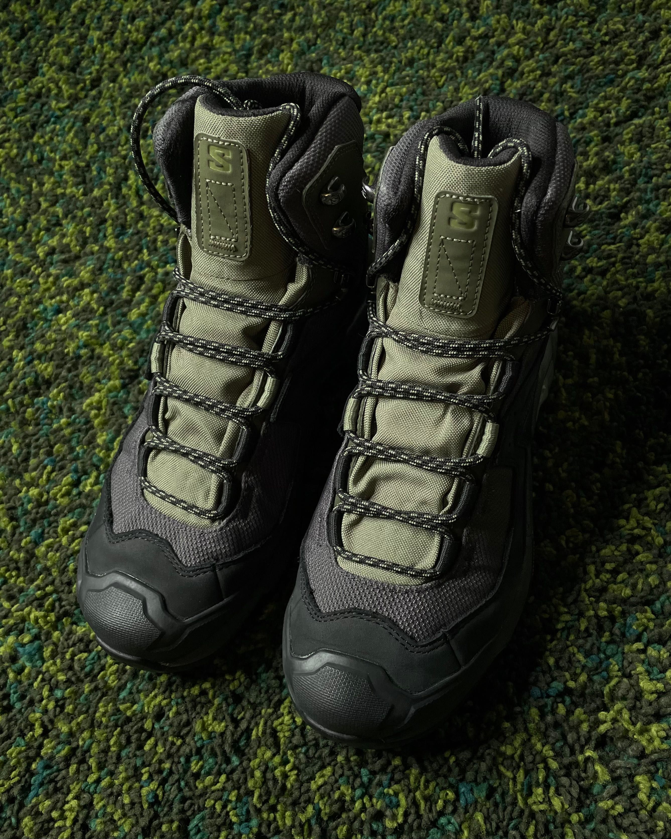 Ботинки Salomon Quest Element Gore-Tex Olive Night (used) | ORIGINAL