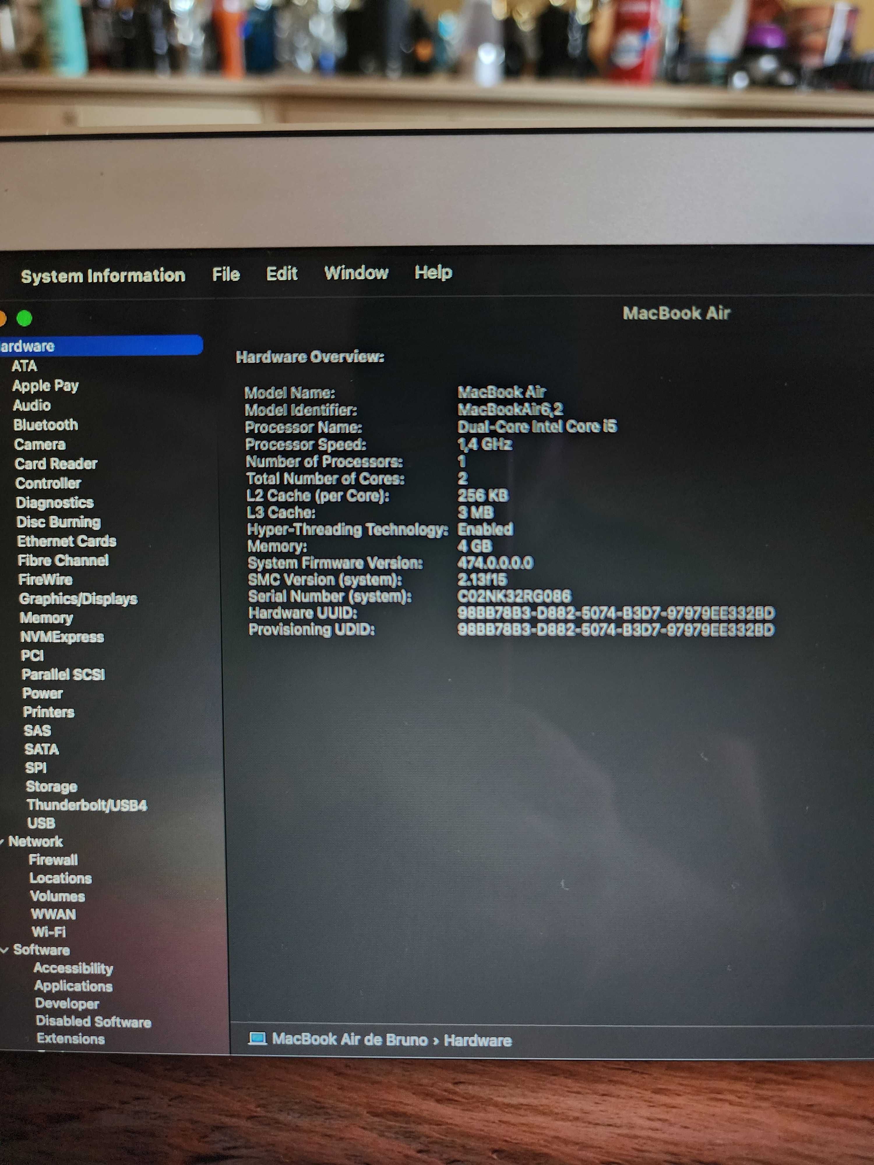Apple Macbook Air 13" 2014
