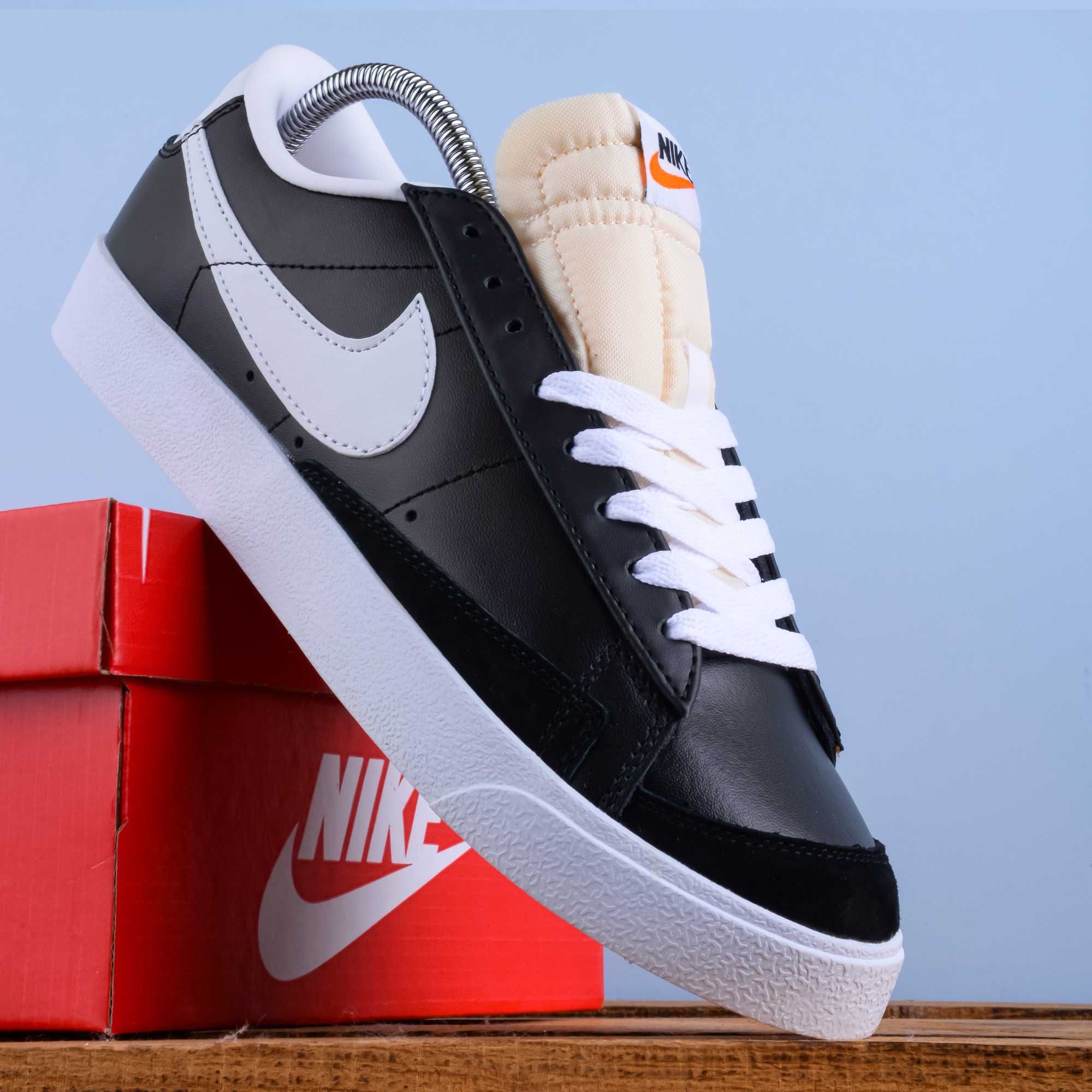 (1749) Чоловічі Кросівки Nike blazer чорні (41-45) найк найки