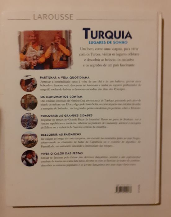 Livro Turquia Lugares de Sonho - Larousse