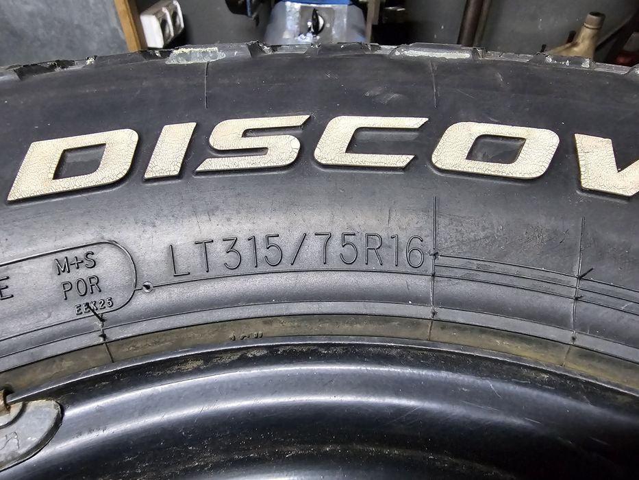 Opony Discover Cooper STT pro R35 + felgi