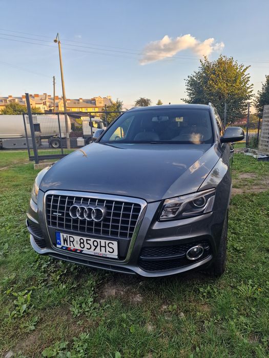 Audi Q5 2.0 TFSI Quattro S‑Line 2009, 211 KM, Automat, Czarna Skóra