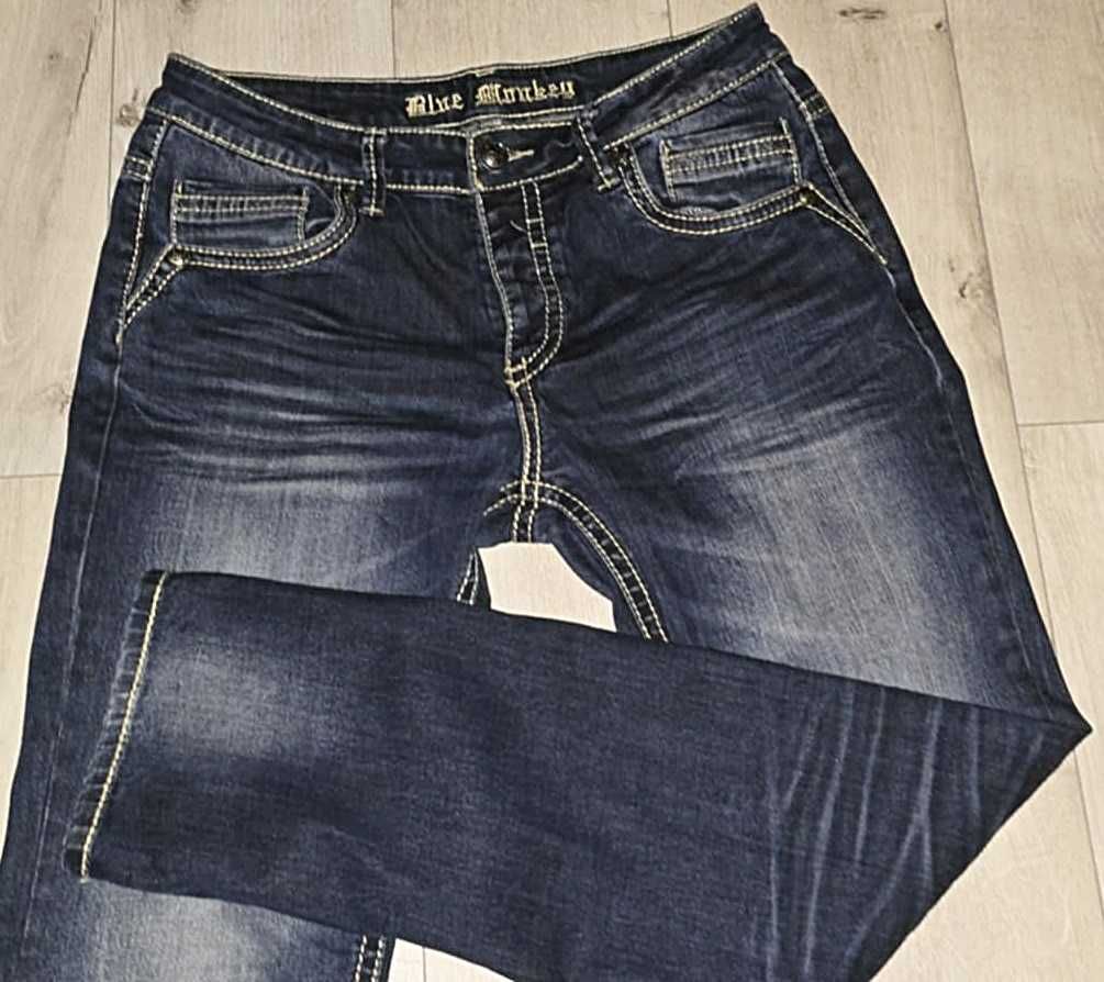 Jeansy męskie Blue Monkey r. 34/32