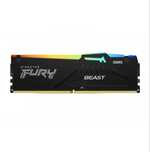 Pamięć RAM Kingston FURY Beast RGB DDR5 16GB 6000 CL36 Czarny