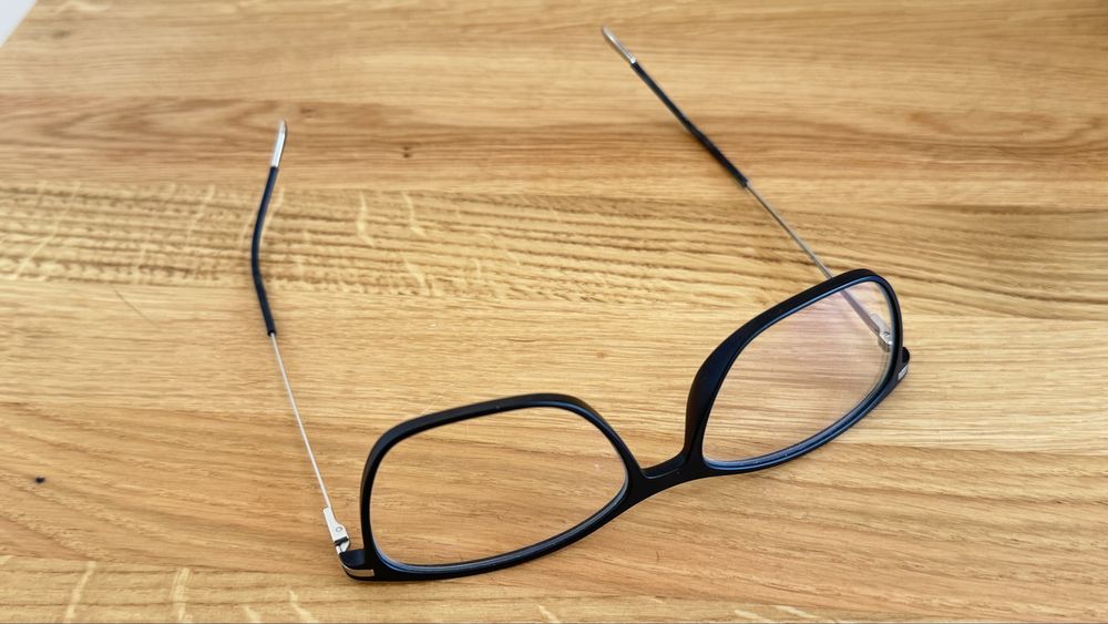 Okulary Marvellens meskie z filtrem światła niebieskiego zerówki nowe