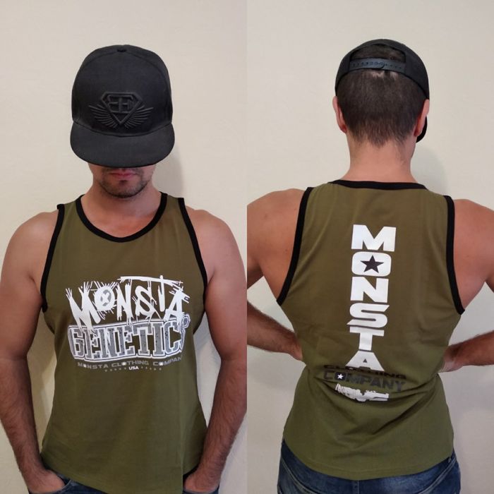 Майка для зала, бодибилдинга, тренировок! MONSTA, Viking, be legend