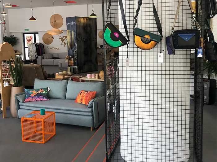 Ścianka Dekoracyjna LOFT Działowa Krata Ekspozycyjna Sklepowa Metalowa