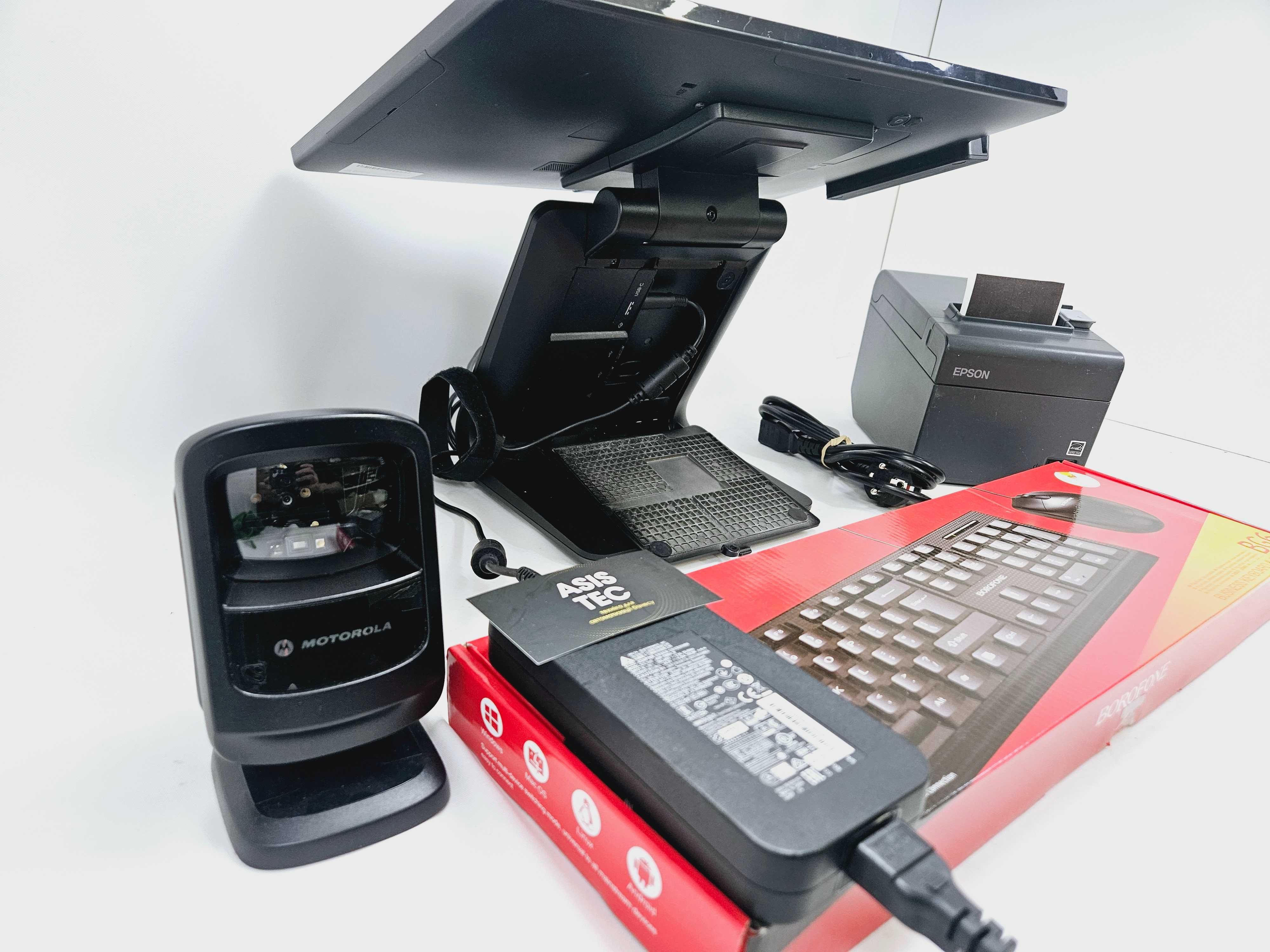 КОМПЛЕКТ: Elo POS термінал Android 10/принтер чеків/штрихкод сканер 2D