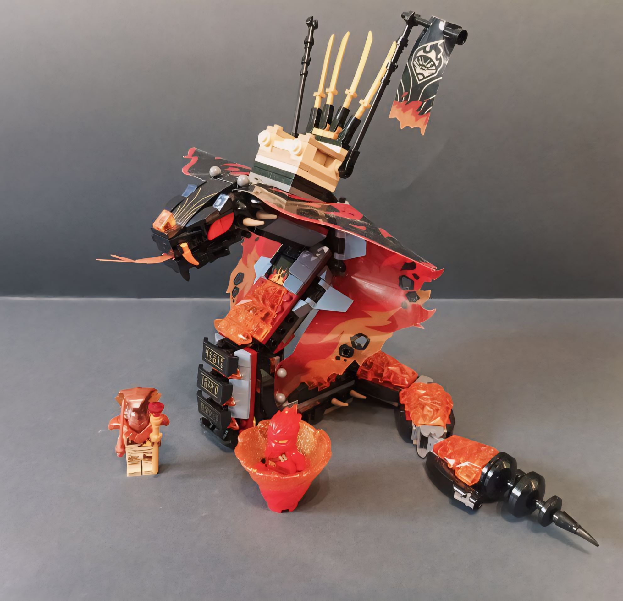 Lego Ninjago fire fang