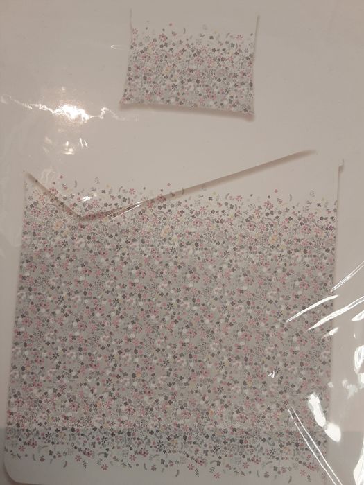 Pościel Home&You 160x200cm Mikrofibra NOWA biały szary puder SUPER CEN