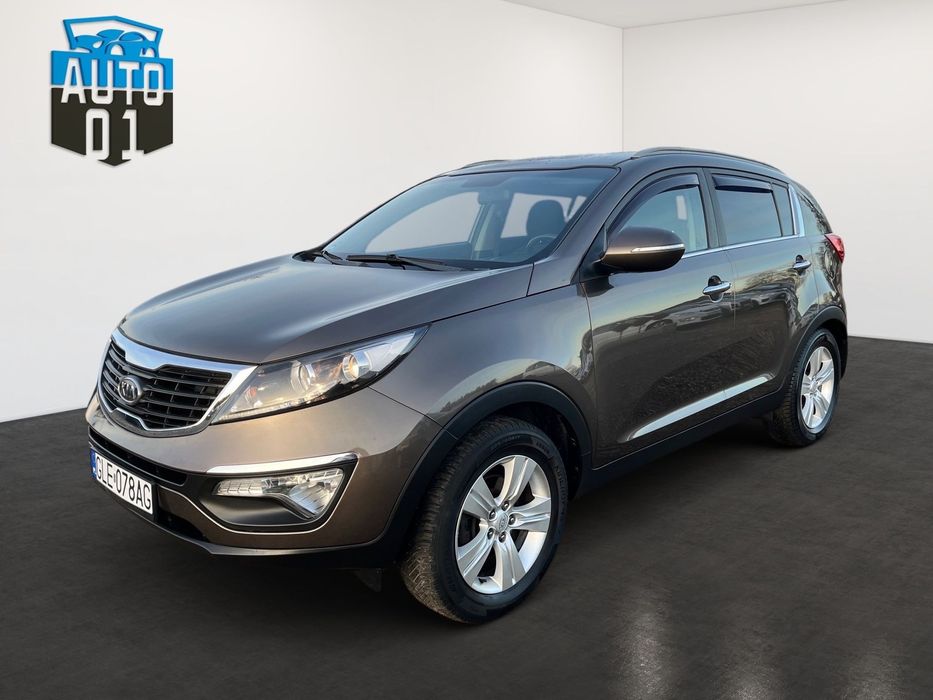 Kia Sportage 1.6Benzyna-135ps, Bezwyp., Xenon, Podgrz. Fotele, ParkTronic, Serwis