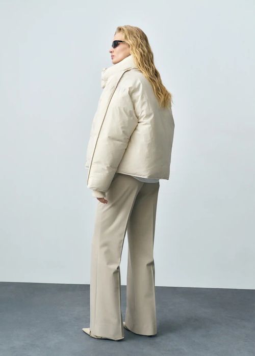 Новий Mango пуховик Стьбаний укорочений анорак