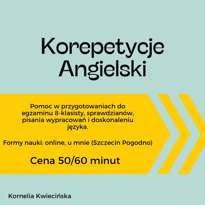 Korepetycje Język Angielski Online Nabór