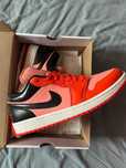 Jordan 1 Low Orange Black (Women's) r. 44