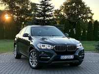 BMW X6 Salon POLSKA V8 450KM Bezwypadkowy FULL LED Skóra PAMIĘĆ Foteli ASO