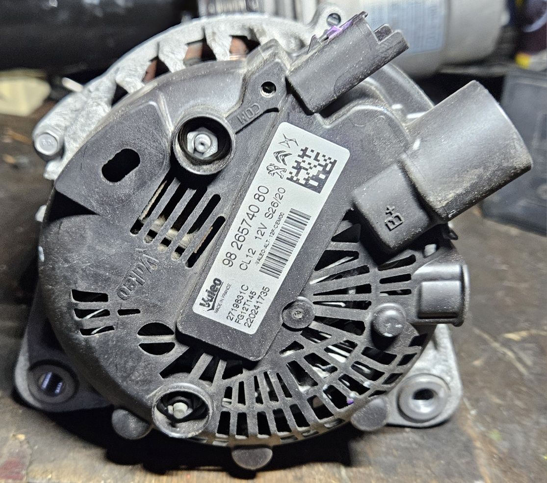 Citroen C3 Peugeot 208 1.2 alternator 98265.74080 Opel Corsa