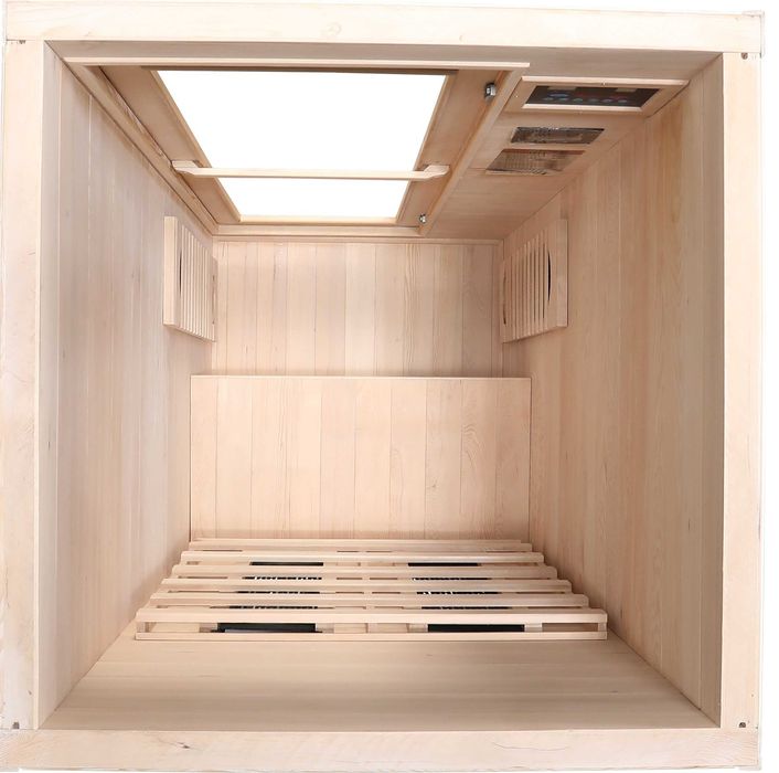 SAUNA INFRARED VERONA MINI 75°C 5 Prom. Kwarcowych w technologii Vitae