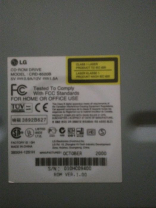 Napęd LG rom 52x