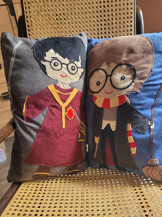 poduszka przytulanka aplikacja rękodzieło Harry Potter, Psi Patrol itp
