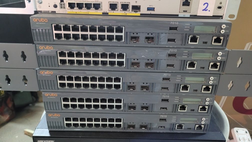 Мережеве обладнання. Aruba, Cisco та інше. Свитч. Точка Доступу.