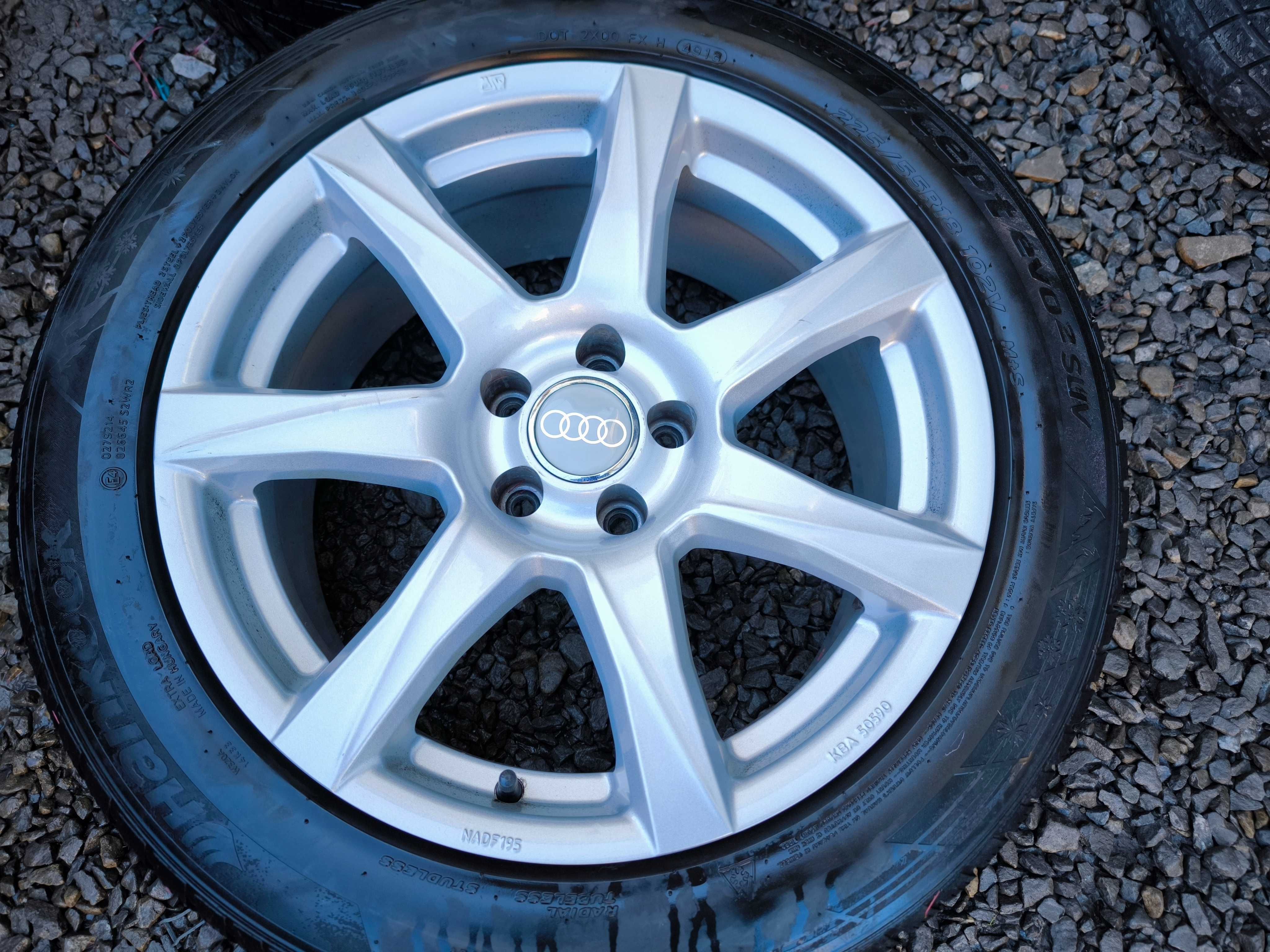 Koła 18 cali 5x112 ET 28 Opony 225/55 Skoda VW Audi Seat Mercedes BMW