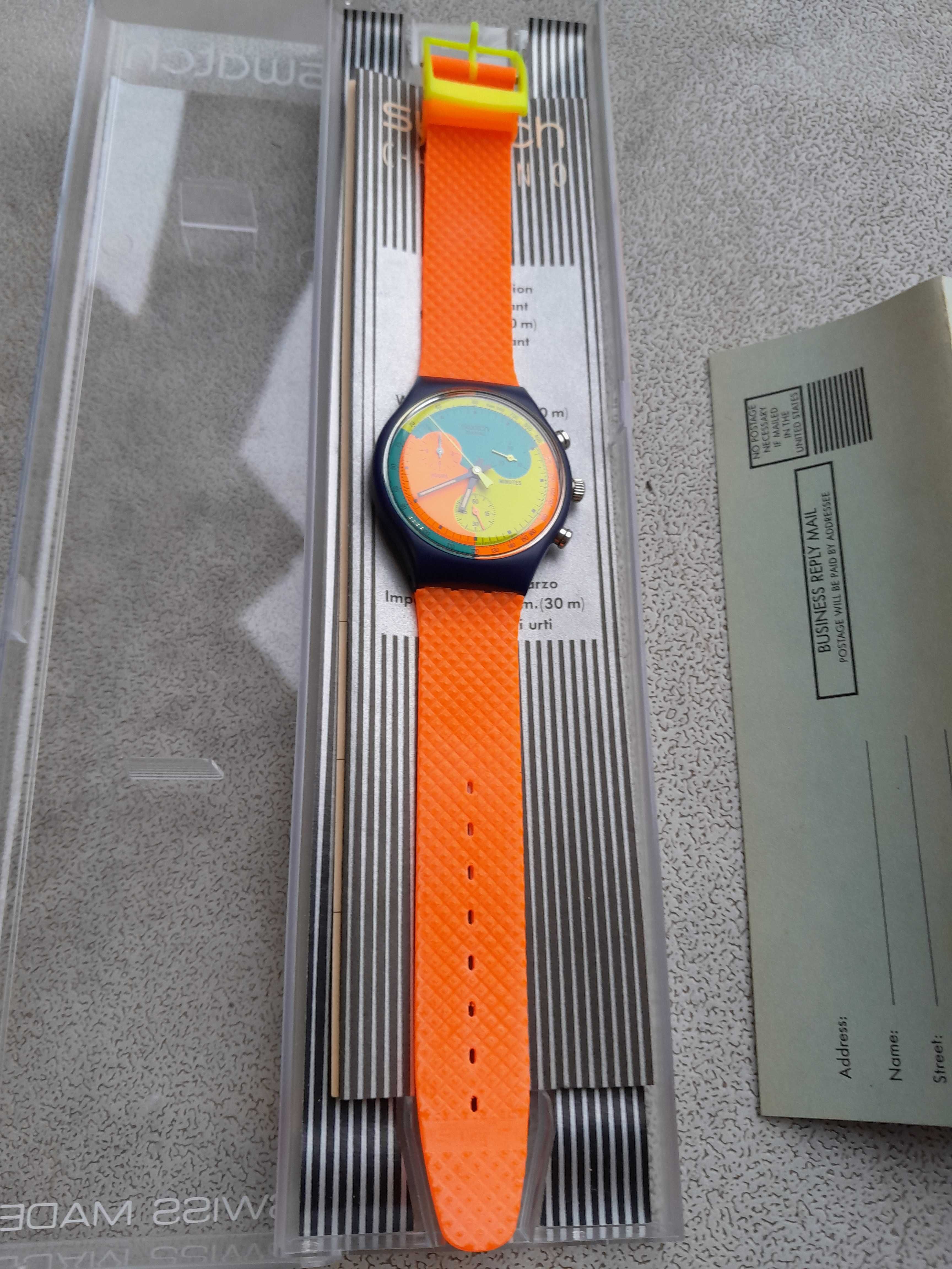 Swatch Chrono SIGNAL FLAG SCN101