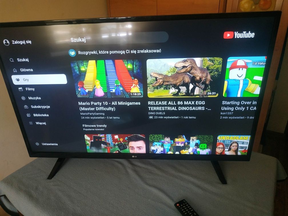 TV 40" Samsung + Smart TV dekoder WIFI YouTube Netflix  Android