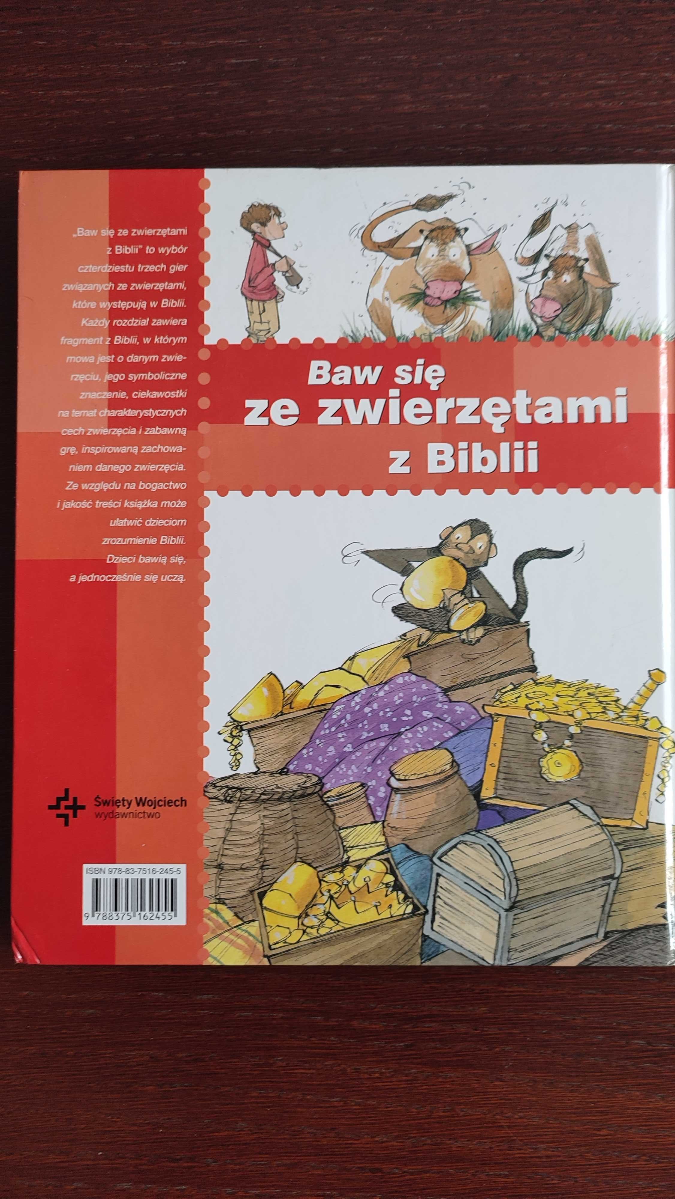 Książka Baw się ze zwierzętami z Biblii wyd. Święty Wojciech