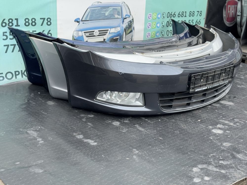 передний бампер шкода а5 фл бампер skoda a5 fl ретсайлинг 09-13р
