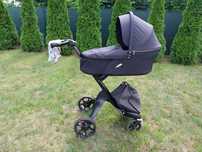 Wózek Czarny Stokke V6 2w1