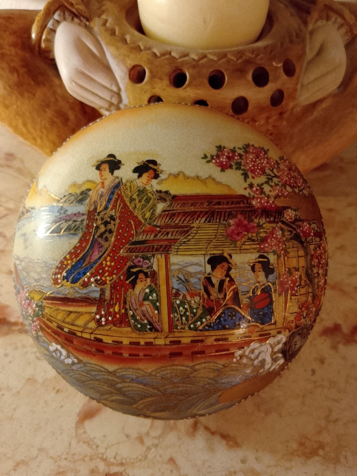 Peças porcelana japonesa