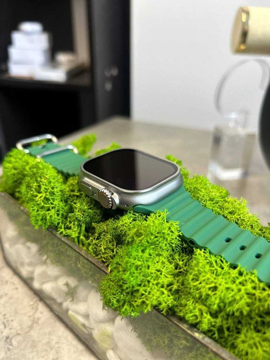 Розпродаж Hello Plum S10 H15 Ultra 49mm Smart Watch зелений колір