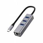 4 w 1 USB 3 USB C/Hub 3x USB 3.0+Ethernet RJ45 LAN Gigabit 1000MB 118