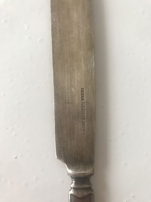 Talheres banhados a prata