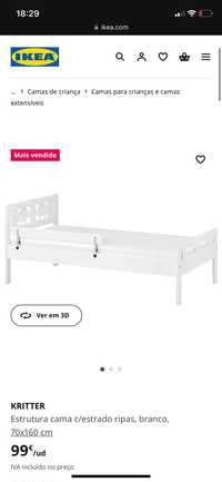 Cama ikea kritter